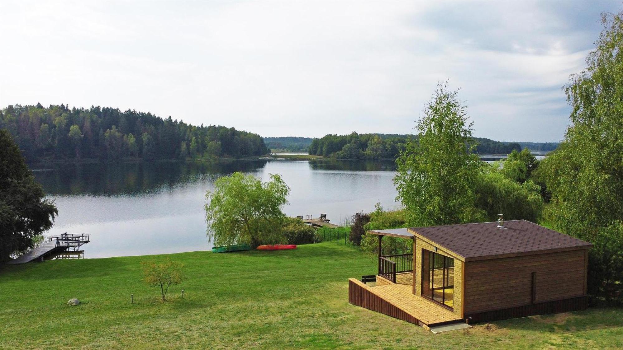 Resort By Nava Lake Aukštadvaris Exteriér fotografie